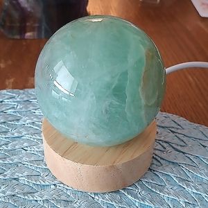 Green Fluorite Sphere